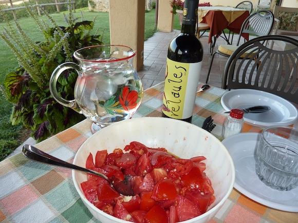 sun-ripened tomatoes at Genius Loci Country Inn - Umbria