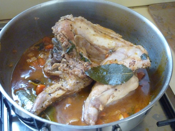 Umbrian rabbit stew