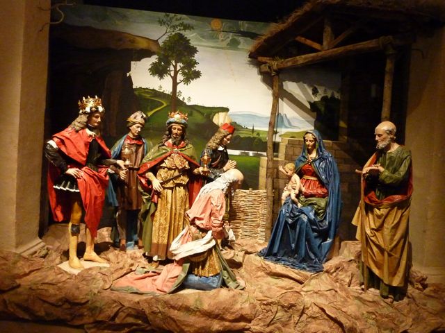 Perugino Nativity scene