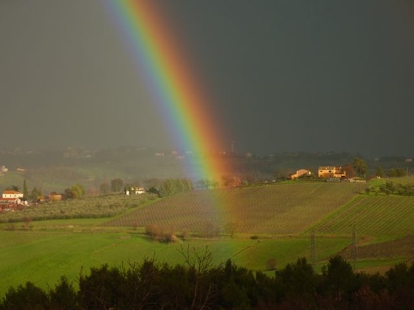 Rainbow at Genius Loci Umbria - Bevagna