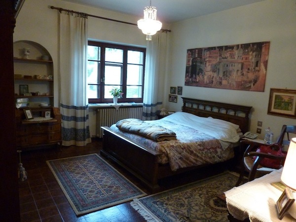master bedroom of villa